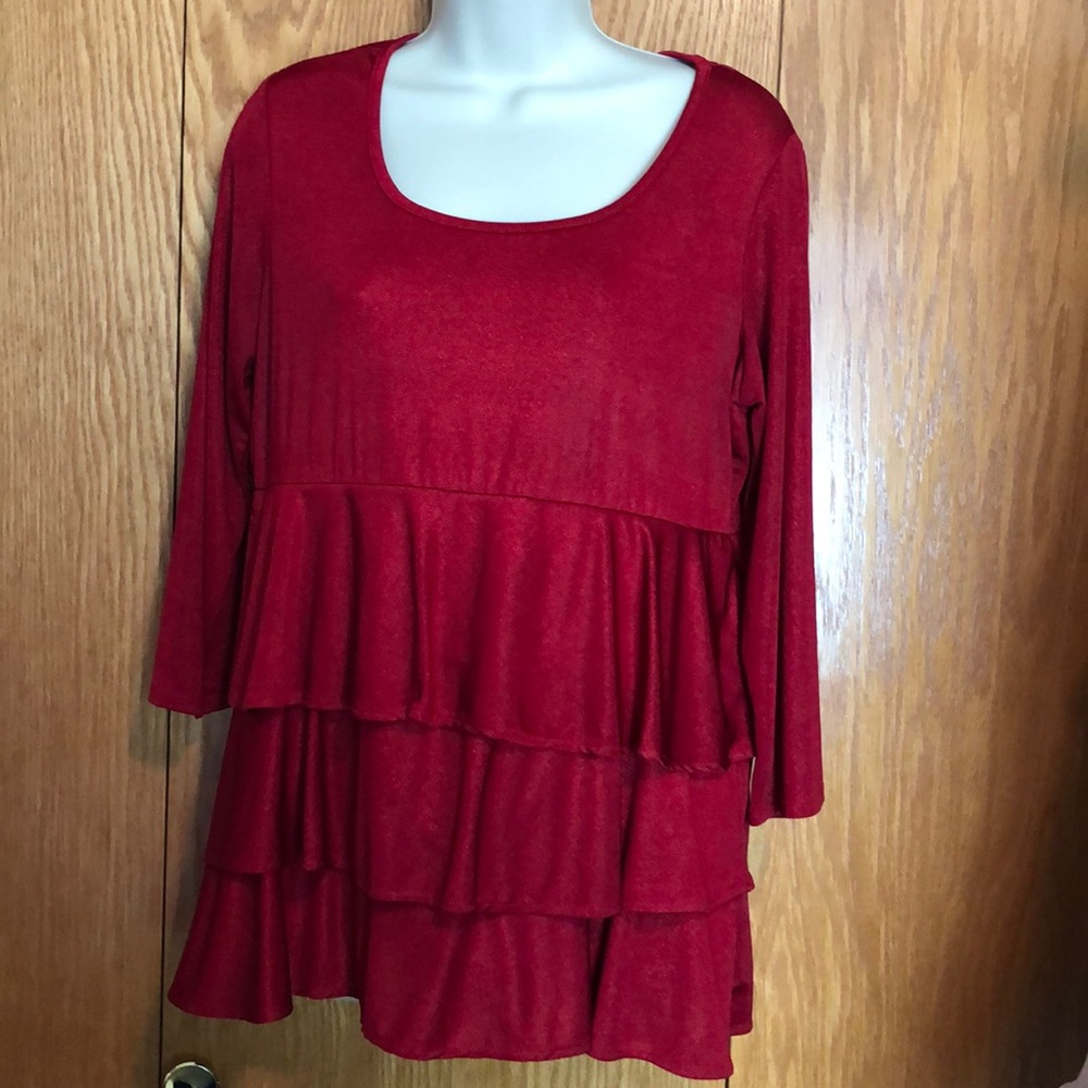 Slinky brand tunic top